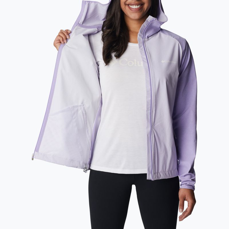 Dámská softshell bunda Columbia Heather Canyon fioalová 1717991568 4
