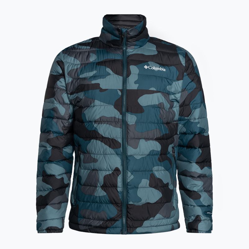 Pánská péřová bunda Columbia Powder Lite metal mod camo print 8