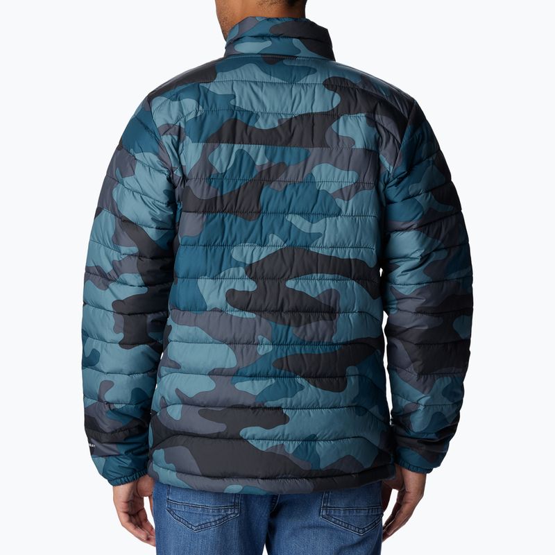 Pánská péřová bunda Columbia Powder Lite metal mod camo print 3