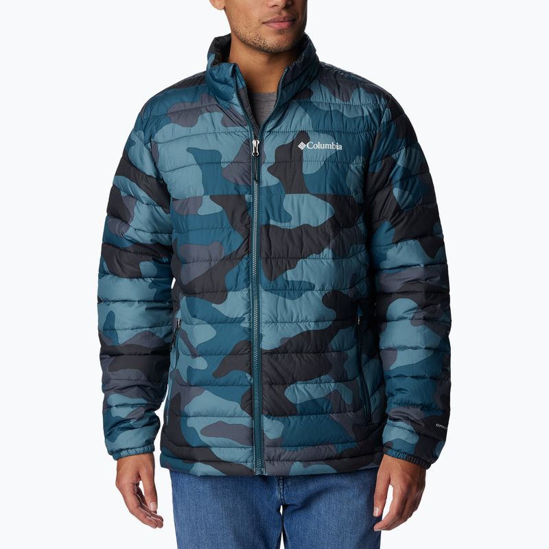 Pánská péřová bunda Columbia Powder Lite metal mod camo print 4