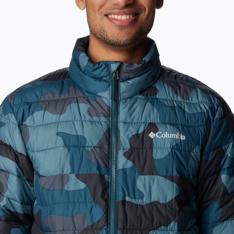 Pánská péřová bunda Columbia Powder Lite metal mod camo print 6