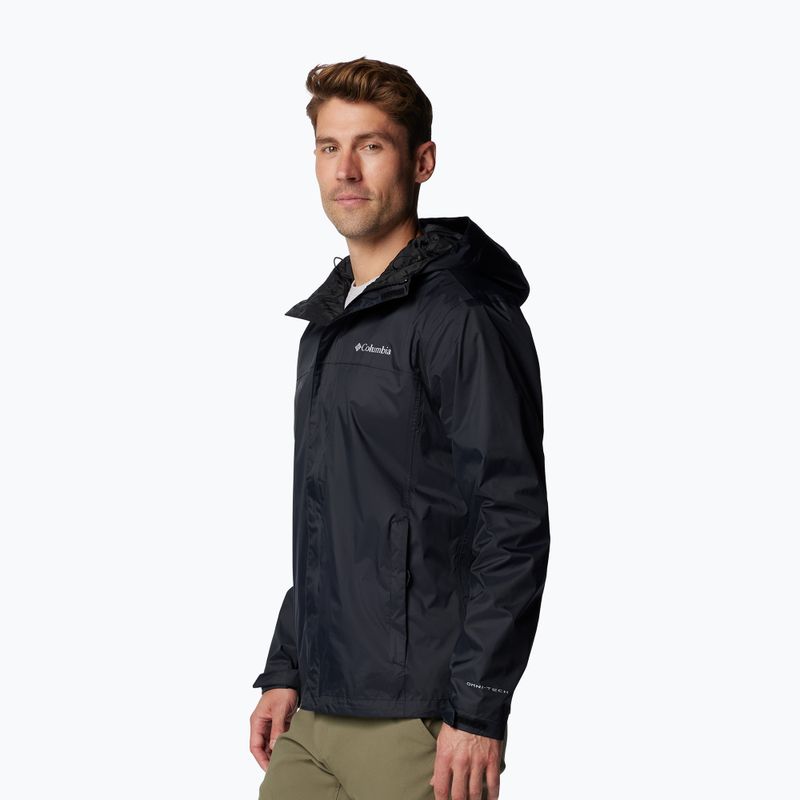 Pánská bunda do deště Columbia Watertight II black 5