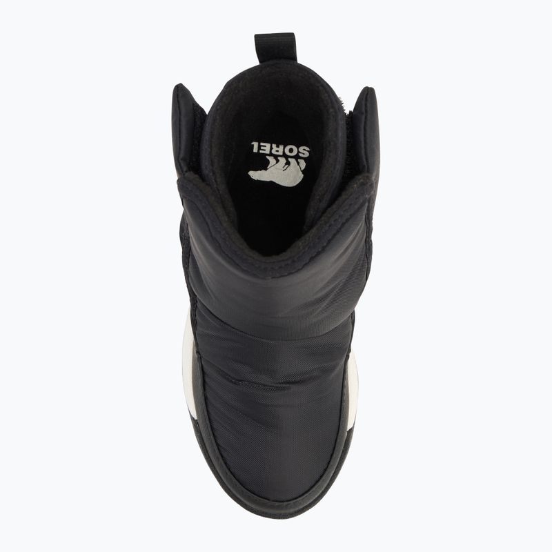 Dětské sněhule Sorel Childrens Whitney II Plus Bootie WP black/sea salt 5