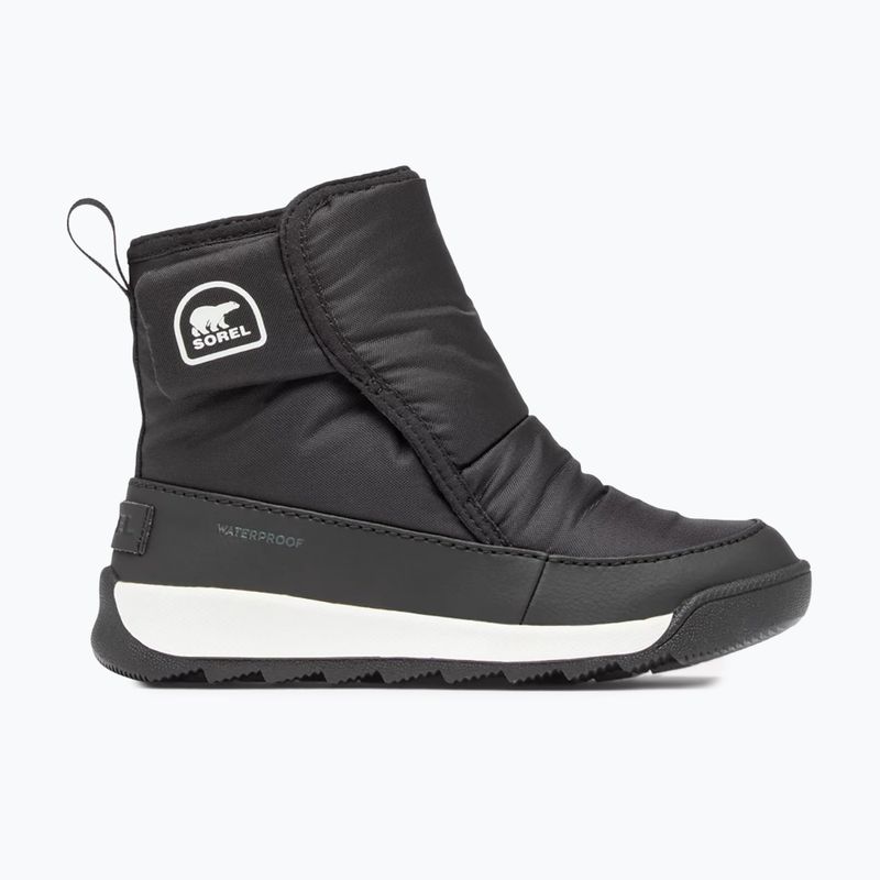Dětské sněhule Sorel Childrens Whitney II Plus Bootie WP black/sea salt 9
