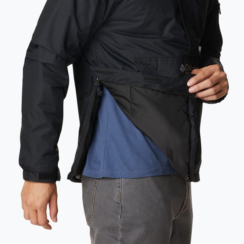Pánská bunda Columbia Challenger II Ins Pullover black 7