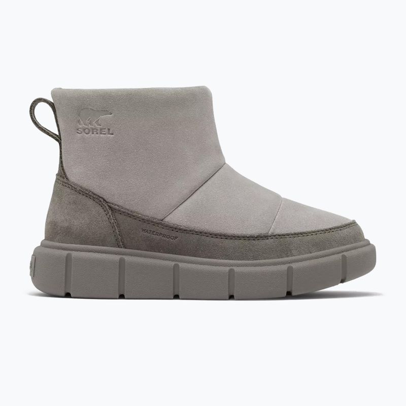 Dětské sněhule Sorel Youth Sorel Explorer III Slip-On WP chrome grey/quarry 9