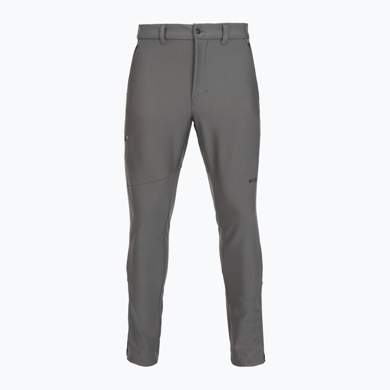Pánské softshellové kalhoty Columbia Vast Canyon Softshell city grey 6