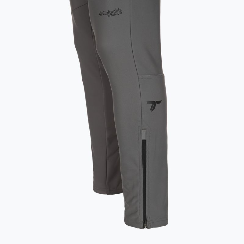 Pánské softshellové kalhoty Columbia Vast Canyon Softshell city grey 8