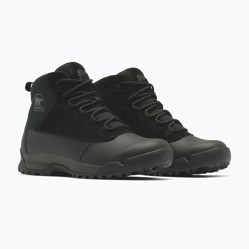 Pánské sněhule Sorel Buxton Lite Lace Plus WP black/black 11