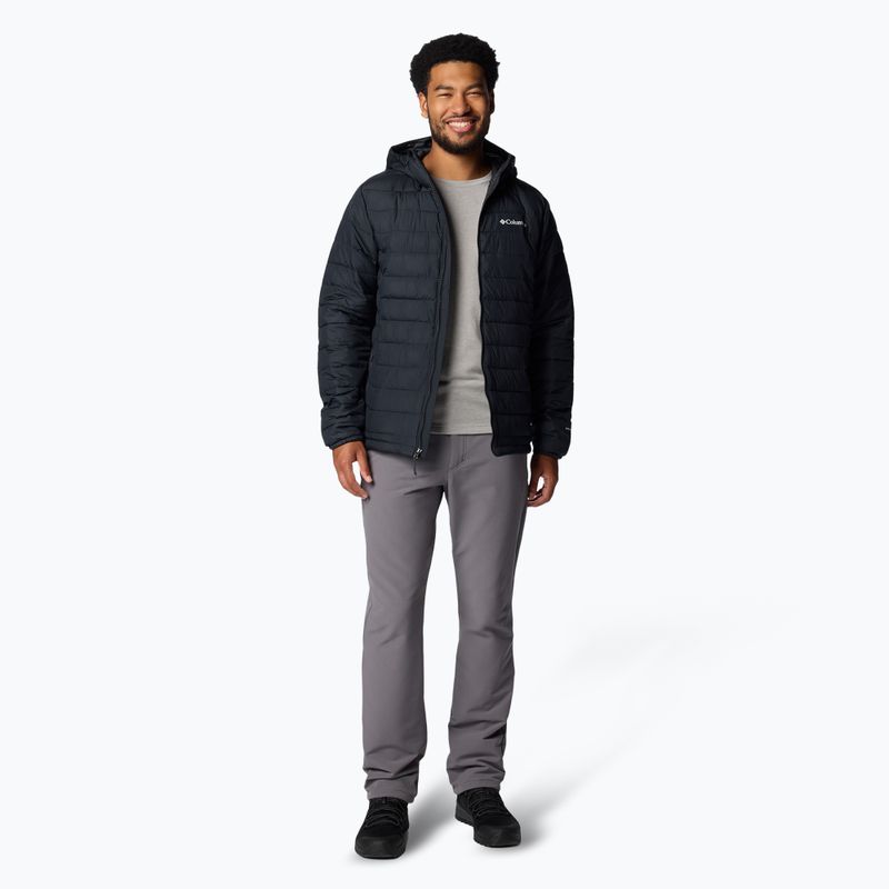 Pánská bunda Columbia Powder Lite II Hooded black 2