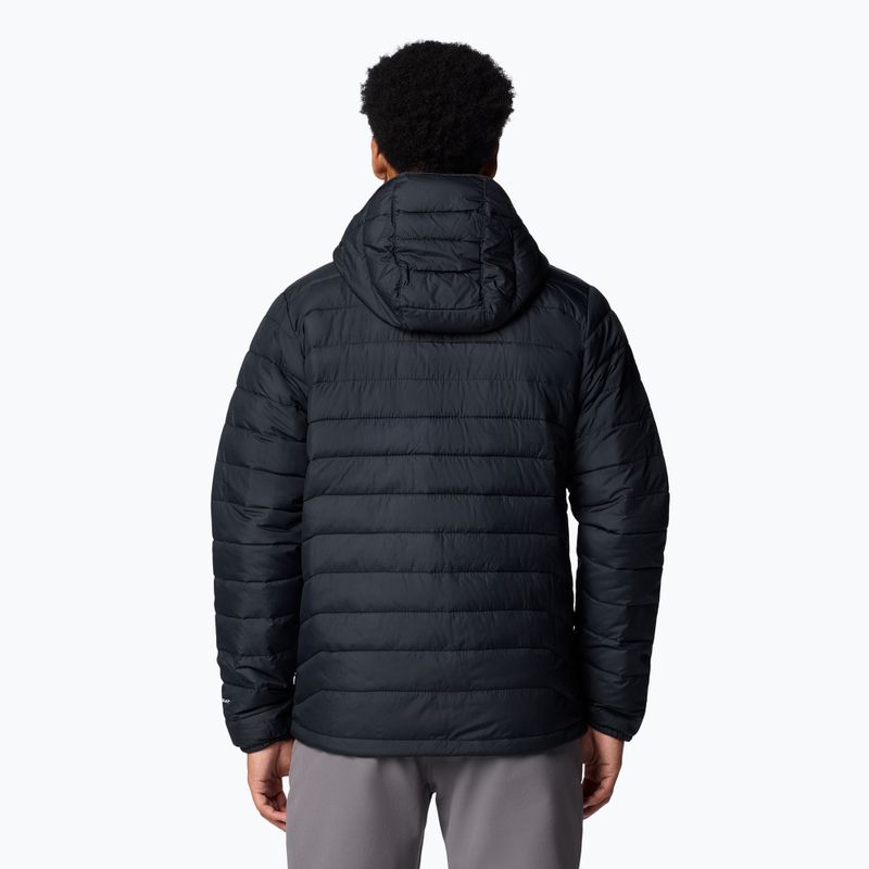 Pánská bunda Columbia Powder Lite II Hooded black 3