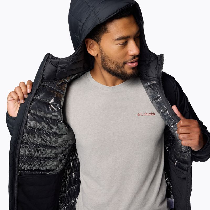 Pánská bunda Columbia Powder Lite II Hooded black 6