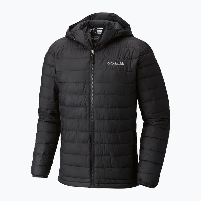Pánská bunda Columbia Powder Lite II Hooded black 9