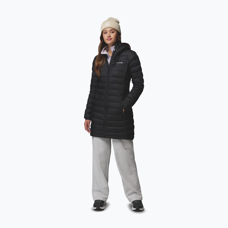Dámský péřový kabát Columbia Lake 22 II Down Long Hooded black 2
