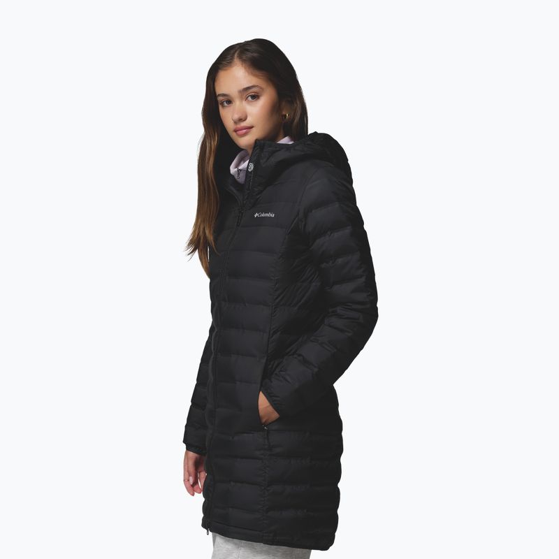 Dámský péřový kabát Columbia Lake 22 II Down Long Hooded black 4