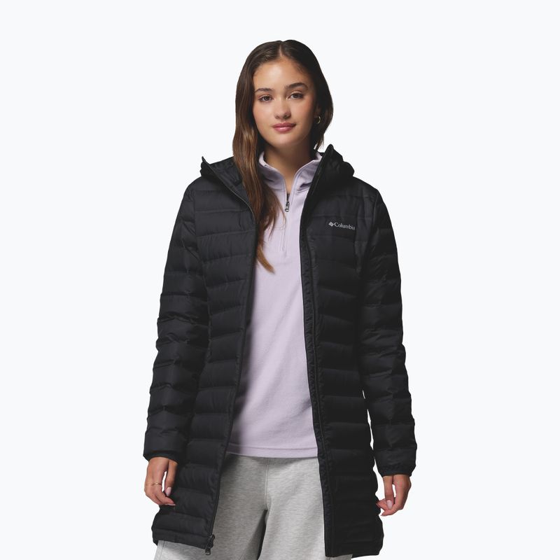 Dámský péřový kabát Columbia Lake 22 II Down Long Hooded black 5