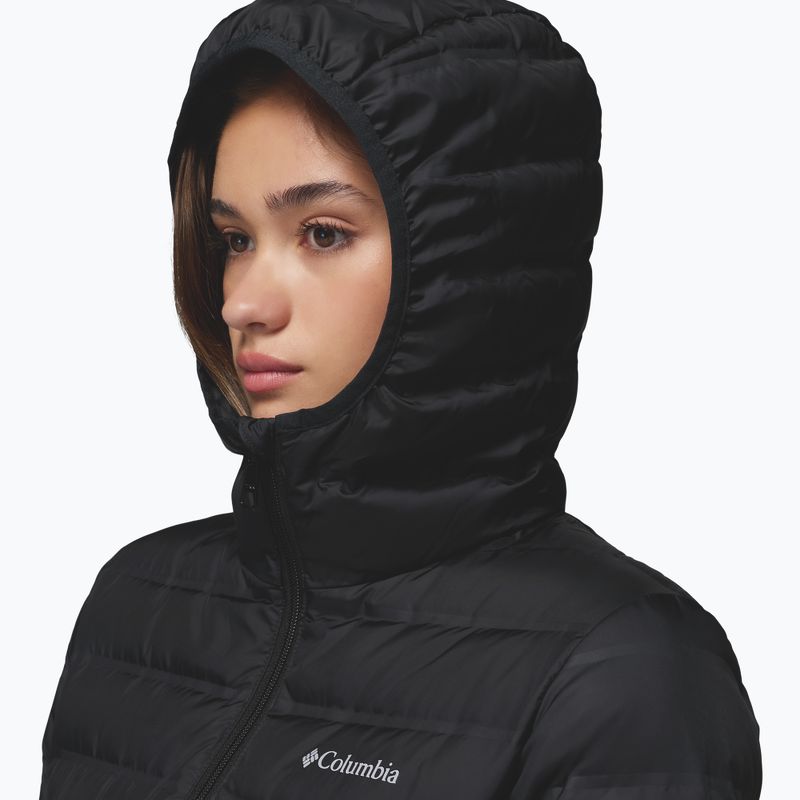 Dámský péřový kabát Columbia Lake 22 II Down Long Hooded black 6
