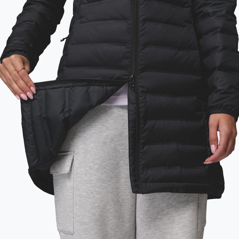 Dámský péřový kabát Columbia Lake 22 II Down Long Hooded black 8