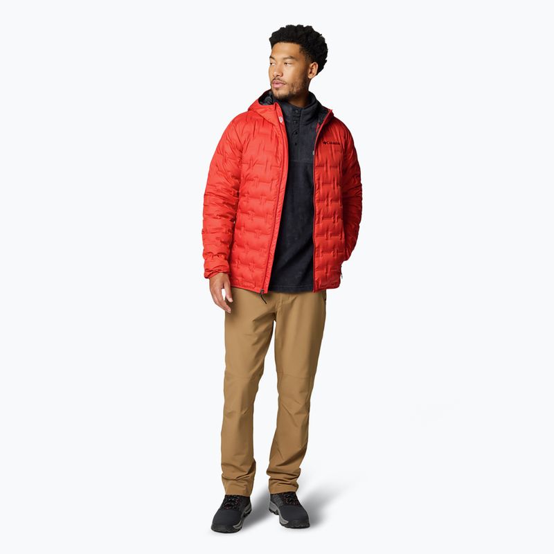 Pánská bunda Columbia Delta Ridge II Down Hooded sail red 2