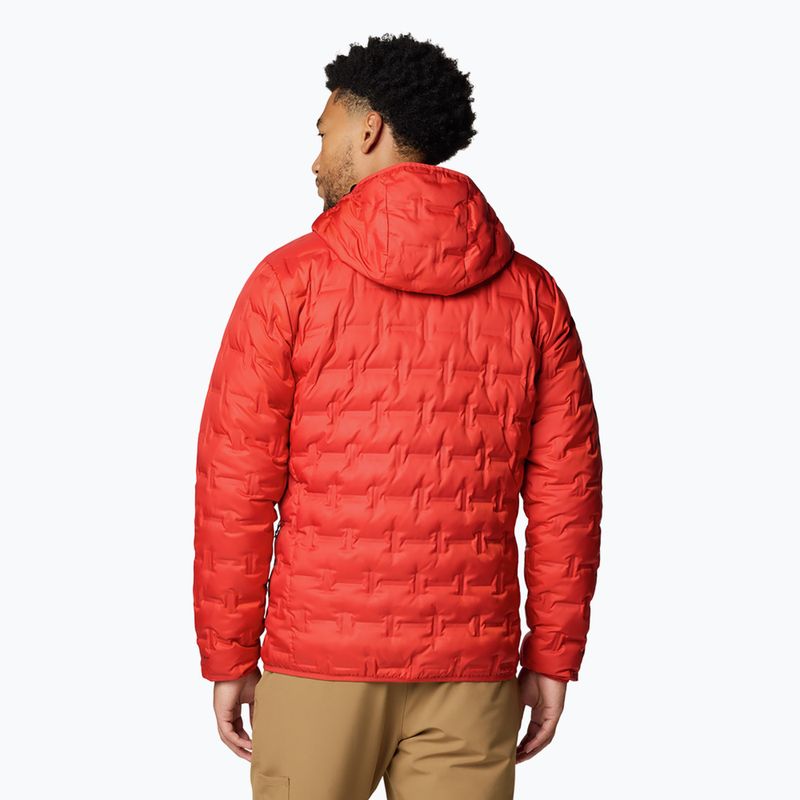 Pánská bunda Columbia Delta Ridge II Down Hooded sail red 3