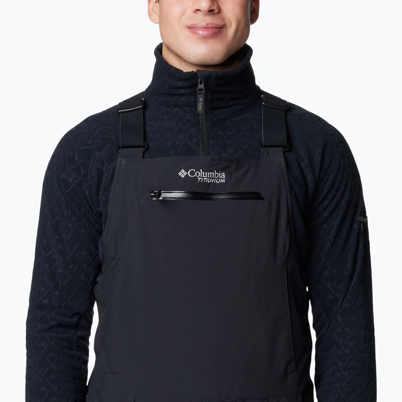 Pánské lyžařské kalhoty Columbia Highland Summit II Bib black / black 4