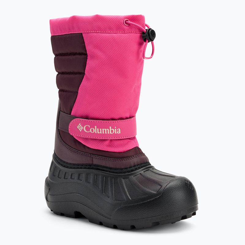 Dětské sněhule Columbia Youth Powderbug Snowlite pink ice/ moonvista