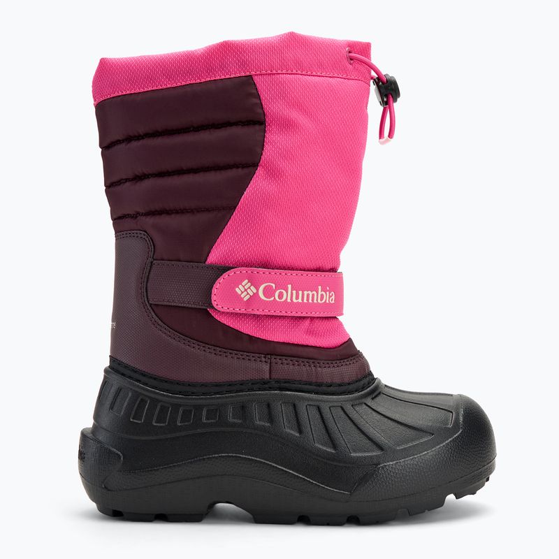 Dětské sněhule Columbia Youth Powderbug Snowlite pink ice/ moonvista 2