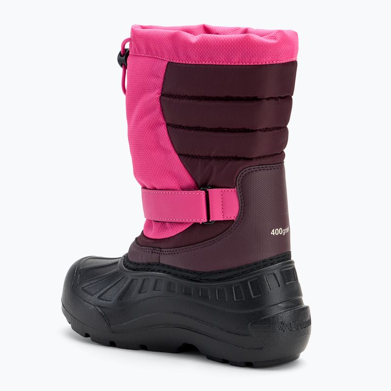 Dětské sněhule Columbia Youth Powderbug Snowlite pink ice/ moonvista 3