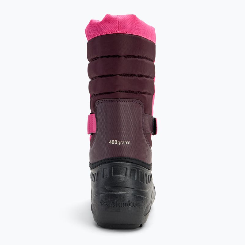 Dětské sněhule Columbia Youth Powderbug Snowlite pink ice/ moonvista 6