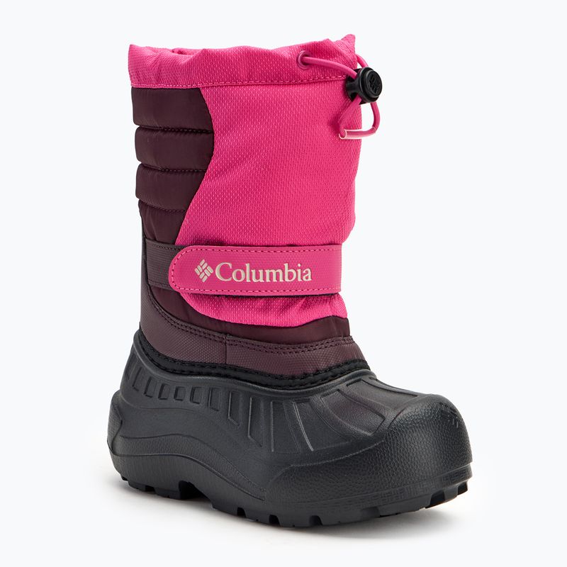Dětské sněhule Columbia Powderbug Snowlite pink ice/ moonvista