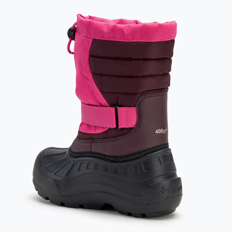 Dětské sněhule Columbia Powderbug Snowlite pink ice/ moonvista 3