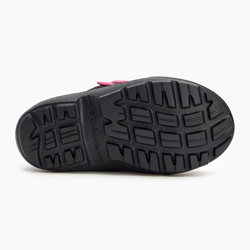 Dětské sněhule Columbia Powderbug Snowlite pink ice/ moonvista 4