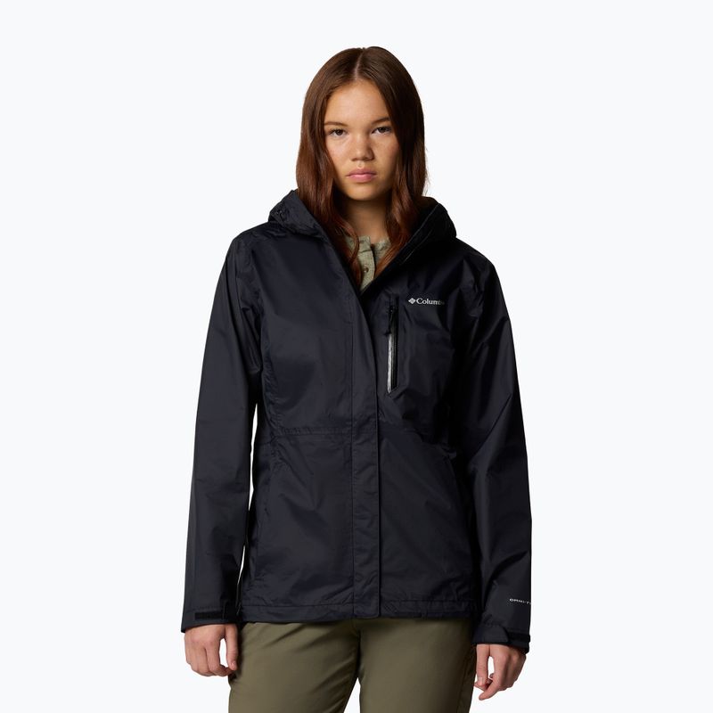 Dámská bunda do deště Columbia Pouring Adventure III black