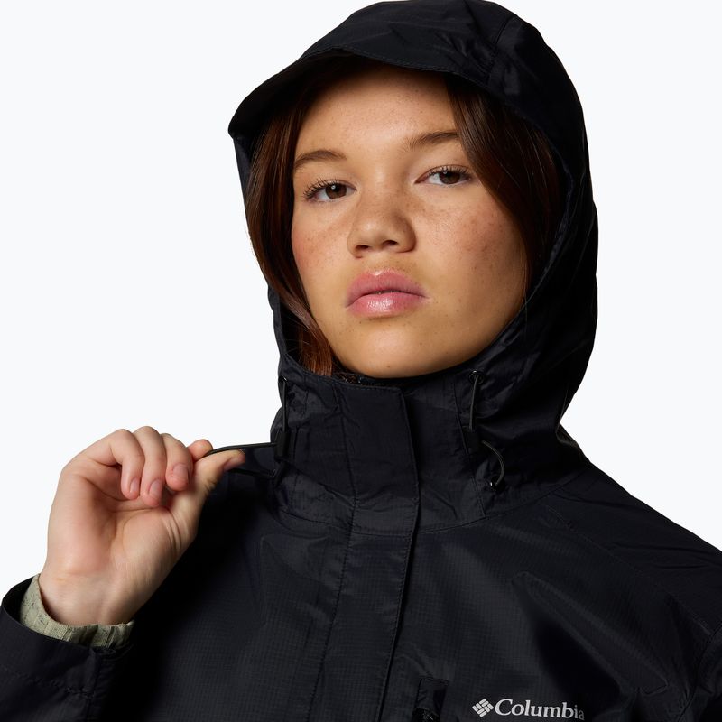 Dámská bunda do deště Columbia Pouring Adventure III black 5