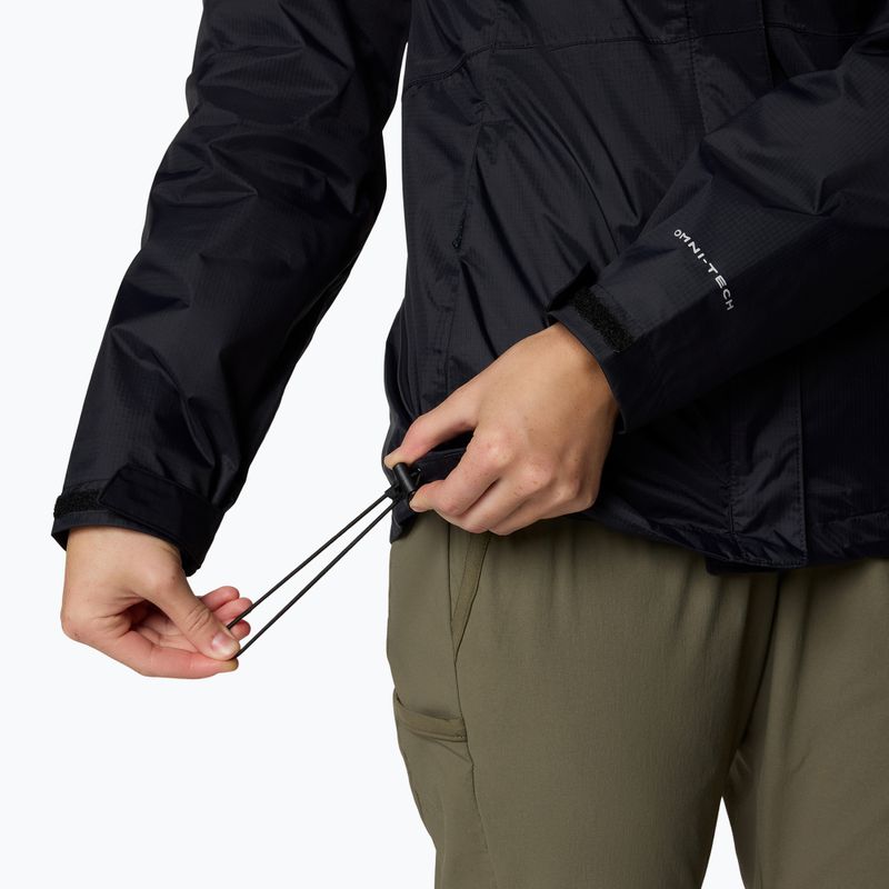 Dámská bunda do deště Columbia Pouring Adventure III black 6