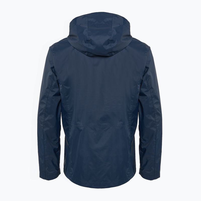 Pánská bunda do deště Columbia Pouring Adventure III collegiate navy 2