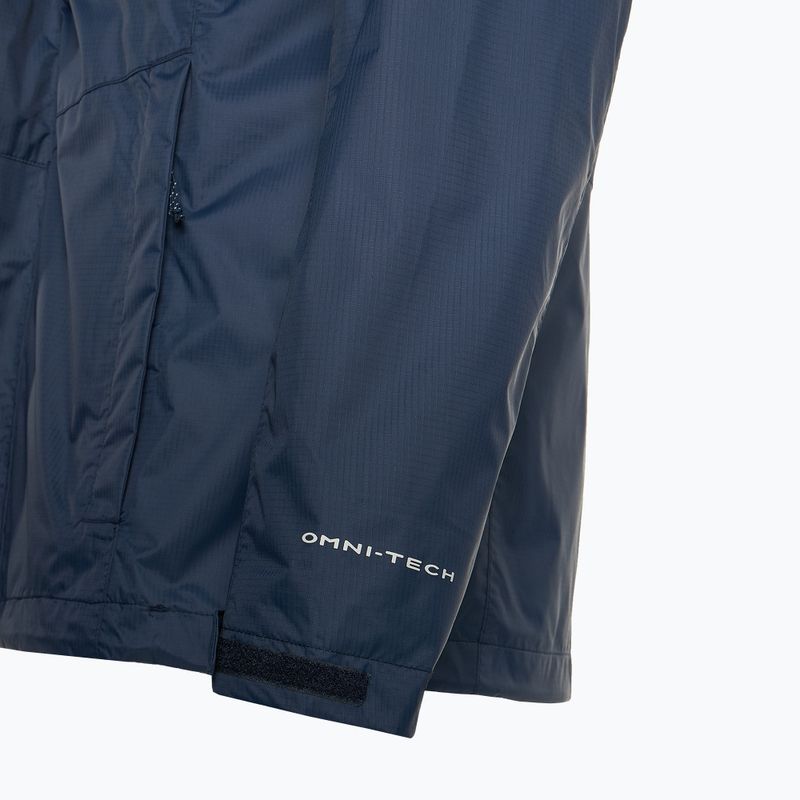 Pánská bunda do deště Columbia Pouring Adventure III collegiate navy 5