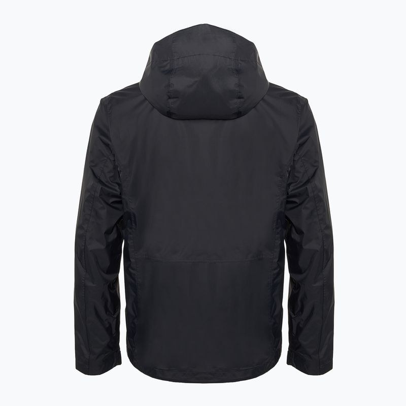 Pánská bunda do deště Columbia Pouring Adventure III black 2