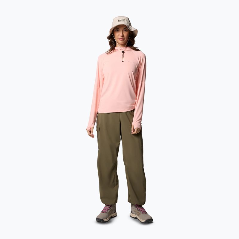 Dámská mikina Columbia Skien Valley Hoodie pink sand 2