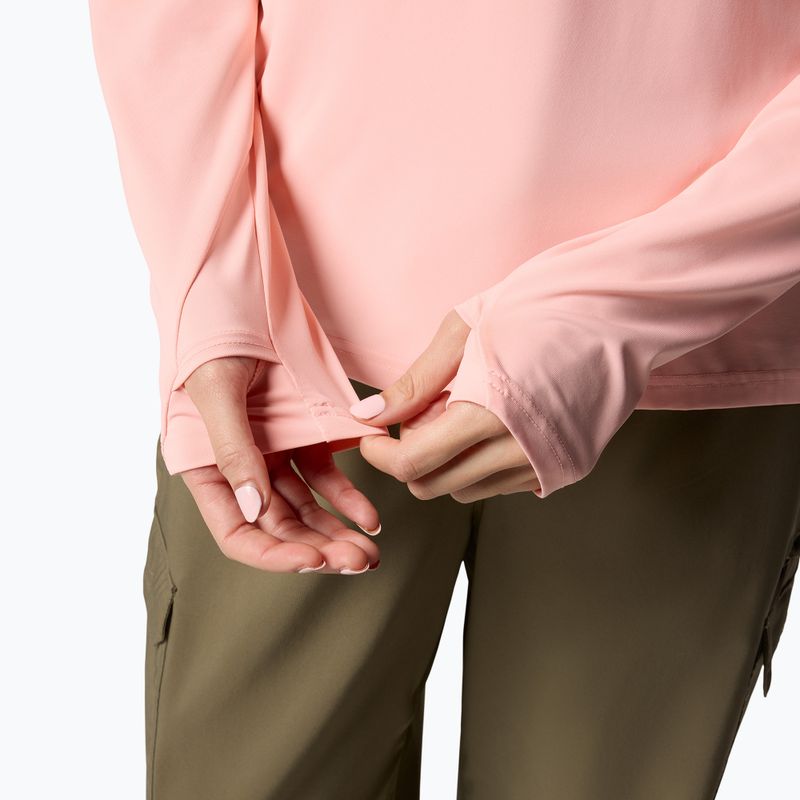 Dámská mikina Columbia Skien Valley Hoodie pink sand 6