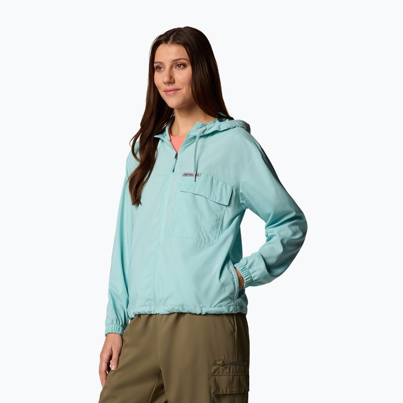 Dámská treková mikina Columbia Skien Valley Hooded spray 4