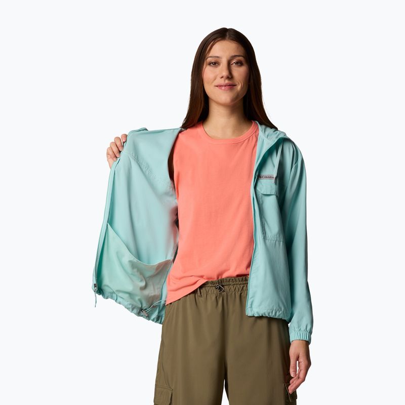 Dámská treková mikina Columbia Skien Valley Hooded spray 5