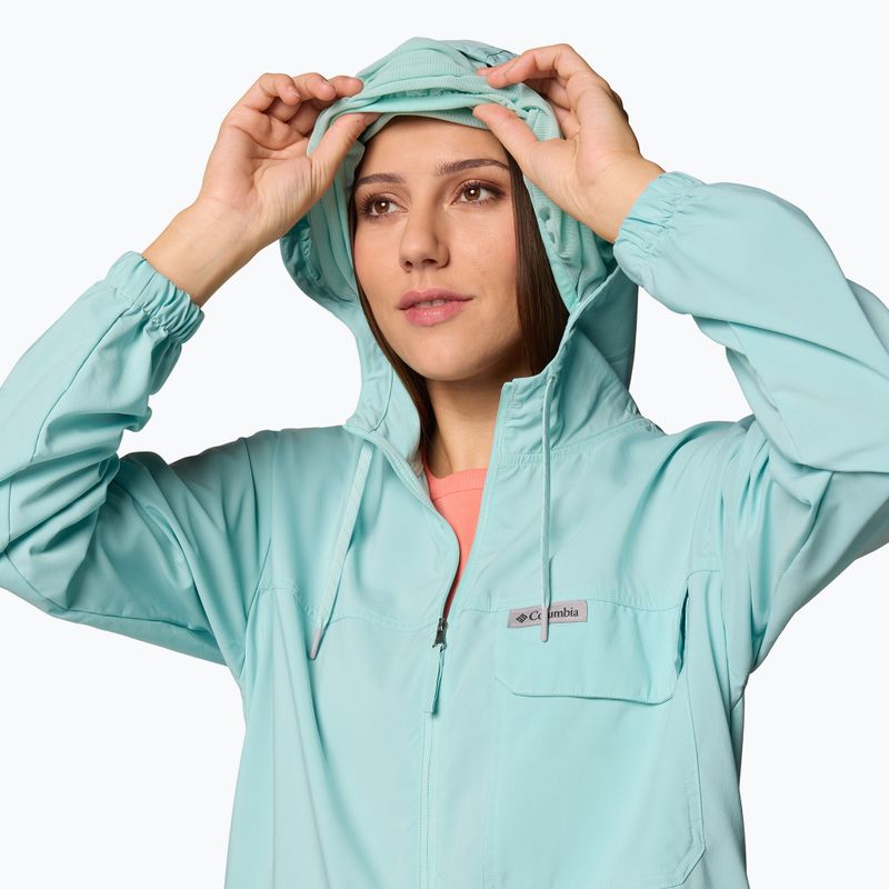 Dámská treková mikina Columbia Skien Valley Hooded spray 7
