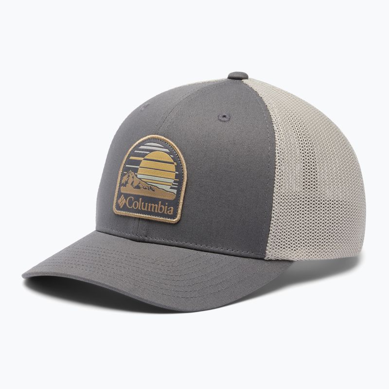 Kšiltovka Columbia Mesh Ball city grey/dark