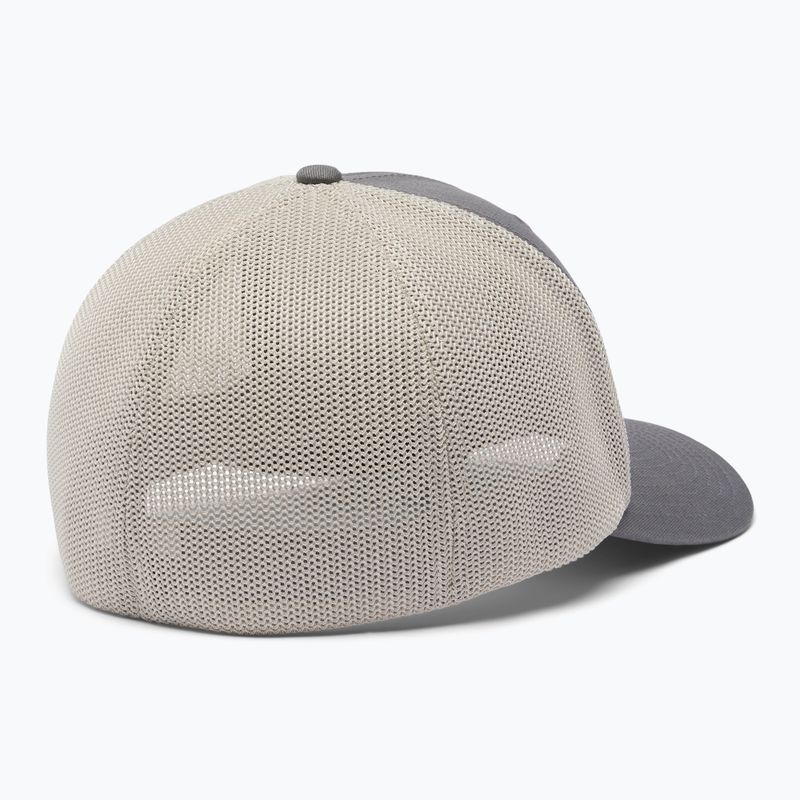 Kšiltovka Columbia Mesh Ball city grey/dark 2