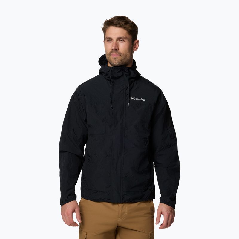 Pánská větrovka Columbia Challenger II Windbreaker black