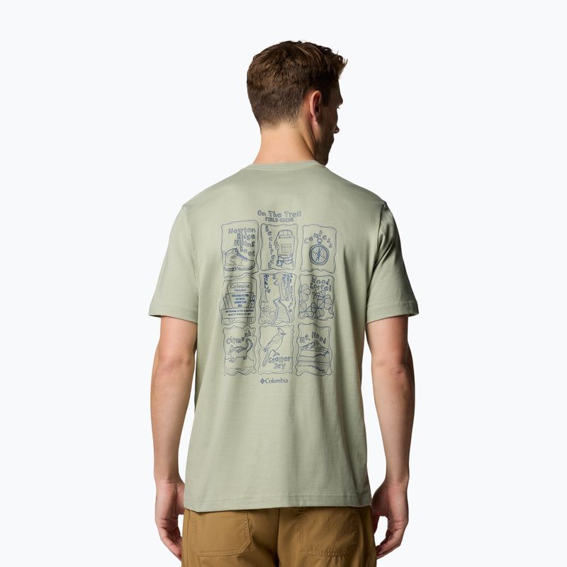Pánské tričko Columbia Kettle River Back Graphic Tee safari/trailgu 3