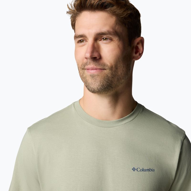 Pánské tričko Columbia Kettle River Back Graphic Tee safari/trailgu 5