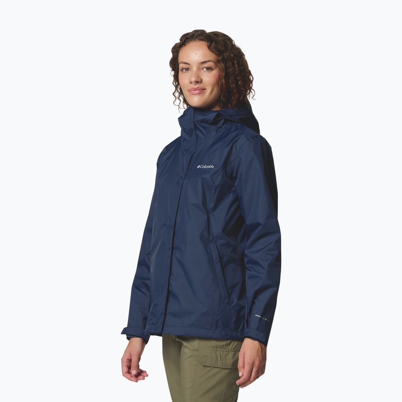 Dámská nepromokavá bunda Columbia Arcadia II collegiate navy 4