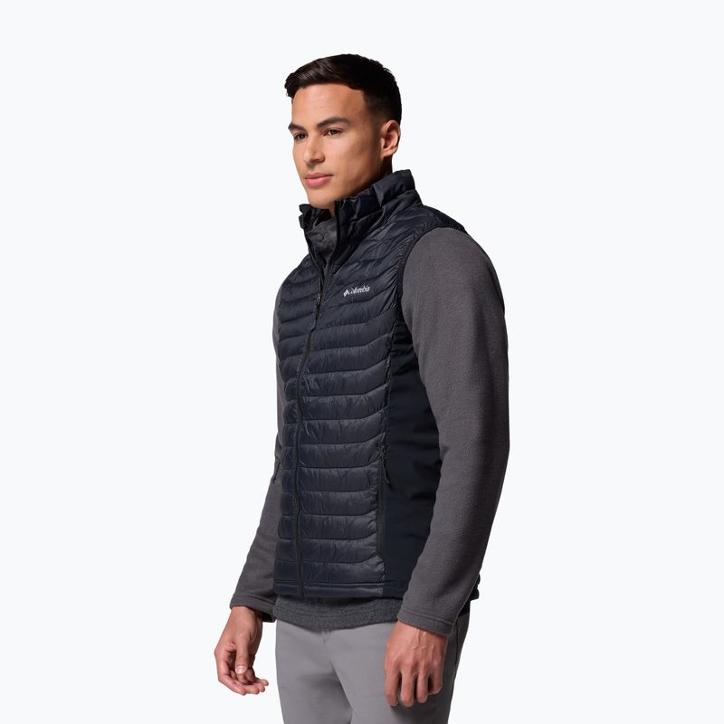 Pánská vesta Columbia Powder Pass Hybrid black 4